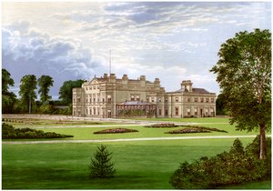 Dalton Hall, Near Beverley, Yorkshire, Home of Lord Hotham, c1880 by Unbekannt