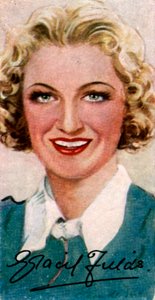 Dame Gracie Fields, English singer and comedian by Unbekannt