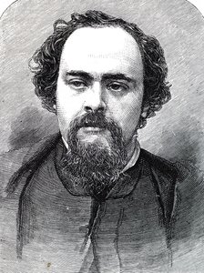 Dante Gabriel Rossetti by Unbekannt