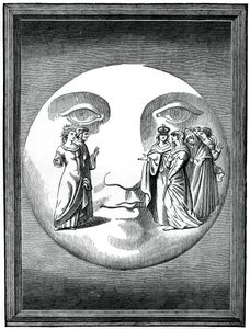 Dante and Beatrice Transported to the Moon, 16th Century 1870 by Unbekannt