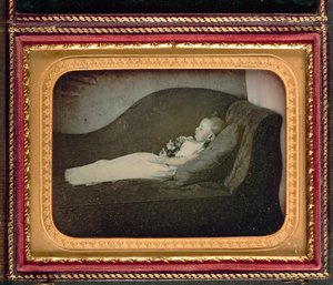 Dead Child on a Sofa, c. 1855
