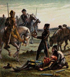 Death of Richard the Third, 1485, c1850
