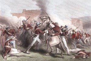 Death of Brigadier Adrian Hope, Indian Mutiny by Unbekannt