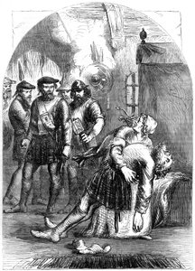 Death of Mac Ian, the massacre of Glencoe, 1692 by Unbekannt