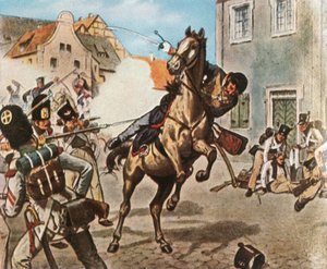 Death of Major von Schill, 31 May 1809, 1936 by Unbekannt