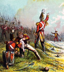 Death of Sir John Moore by Unbekannt