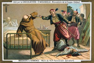 Death of the Reverend Father Salvatore, a Franciscan Monk by Unbekannt