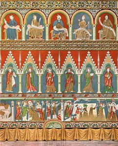 Decoration in Stora Råda Old Church, Västra Götaland, Sweden by Unbekannt