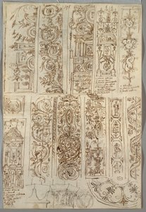 Decorative Studies of Candelabra