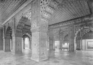 Delhi. The Dewan-i-Khas