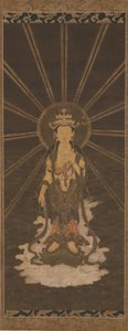 Descent of Eleven-Headed Kannon by Unbekannt