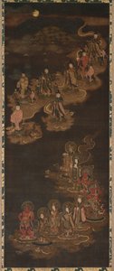 Descent of the Nine Luminaries and the Seven Stars at Kasuga, 1300s by Unbekannt