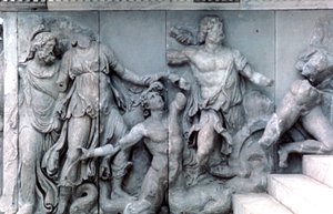 Detail from the Great Frieze of the Pergamon Altar (detail)