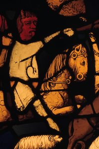 Devil on a Horse (detail)