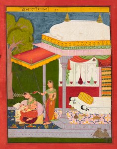 Dhanasri Ragini by Unbekannt
