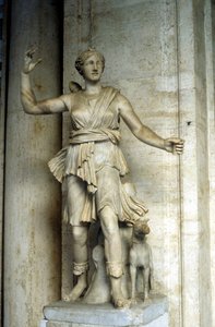 Diana Artemis, goddess of hunting by Unbekannt