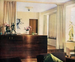 Dining-Alcove in Living-Room at Sun House, Hampstead, London by Unbekannt