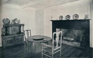 Dining Room, from the Shenk House, Long Island by Unbekannt