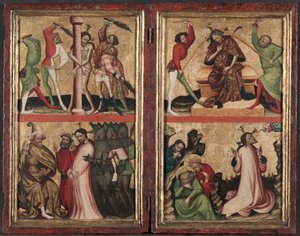 Diptych with the Passion of Christ by Unbekannt