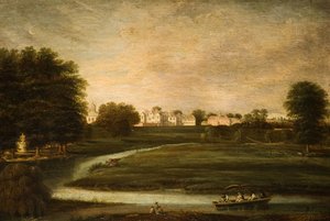 Distant View Of Birdingbury Hall, Warwickshire