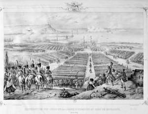 Distribution of the Crosses of the Legion of Honor at the Camp of Boulogne, 16 August 1804 by Unbekannt