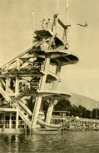 Diving Platform, Millstatt, Carinthia, Austria