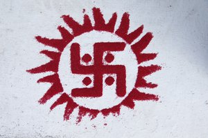 Diwali rangoli, United Kingdom by Unbekannt