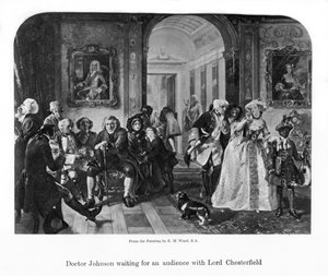 Doctor Johnson Waiting for an Audience with Lord Chesterfield by Unbekannt