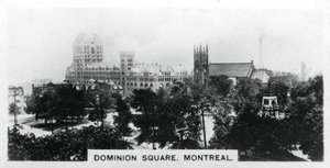 Dominion Square, Montreal, Canada by Unbekannt