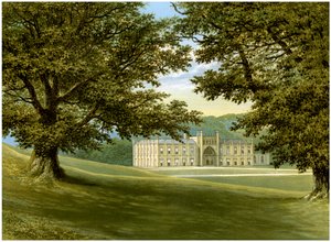 Donington Castle, Leicestershire, home of the Abney-Hastings family by Unbekannt