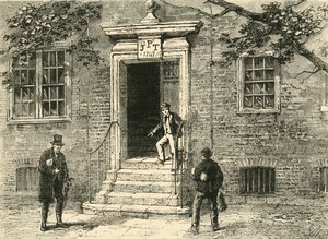 Doorway in Staples Inn