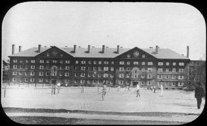 Dormitory Building, Harvard University, Massachusetts, USA