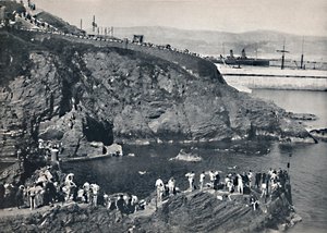 Douglas - The Bathing-Place at Port Skillion by Unbekannt