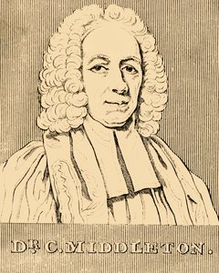 Dr. C. Middleton, 1683-1750, 1830