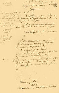Draft of the Reestablishment of the Gregorian Calendar