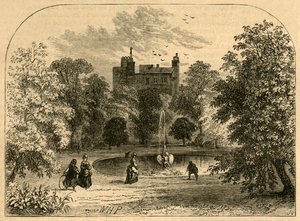 Drapers Hall Garden 1860