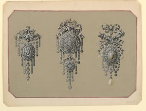 Design for Three Brooches