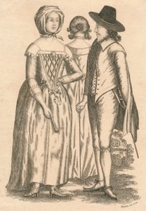 Dress Reign of Charles I, and Interregnum