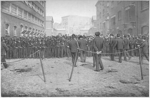 Eager for work, London