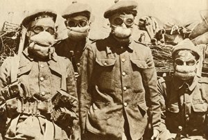 Early Gas Masks, First World War