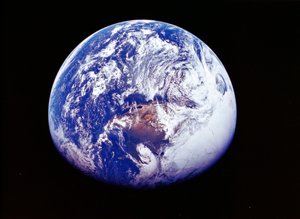 Earth from Space, Photographed by Spacecraft Apollo 16, April 16 1972