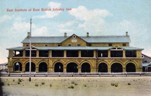 East Institute of East British Infantry line, India