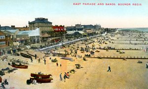East Parade and Sands, Bognor Regis, West Sussex by Unbekannt