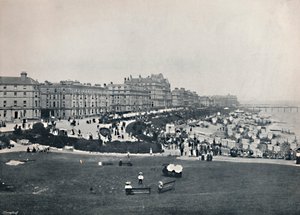 Eastbourne - General View from the Wish Tower, 1895 by Unbekannt