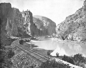 Echo Cliffs, Canyon of the Grand River, Colorado, USA, c1900 by Unbekannt