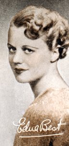 Edna Best 1900-1974, British Stage and Screen Actress, 1935 by Unbekannt
