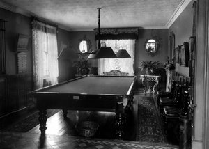 Edwardian Room with Snooker Table