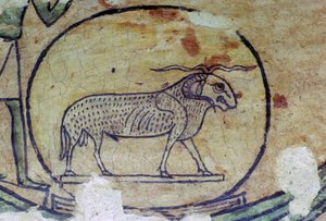 Egyptian Painting of Amon as a Ram by Unbekannt
