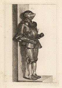 Elegant Suit of Fluted Armour Brought by Lord Warwick from Germany