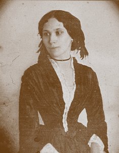 Elena Alexandrovna Denisyeva, ca. 1860